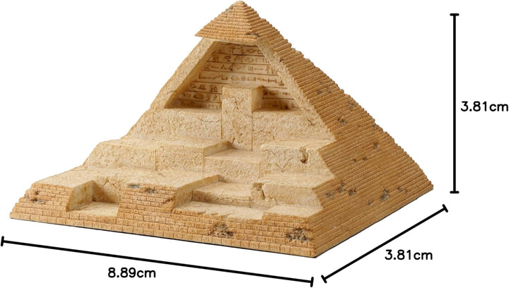 Veronese Design Miniatur-Sammelfigur aus Kunstharz, 8,9 cm hoch, ägyptische Götter, Pyramidenanzeige