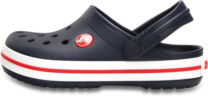 Crocs Unisex Kinder Crocband T Clog Navy Red 19/20 EU, Navy Red 19/20 EU