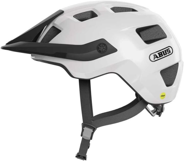 ABUS MTB-Helm MoTrip - robuster Fahrradhelm mit höhenverstellbarem Schirm für Mountainbiker - indivi