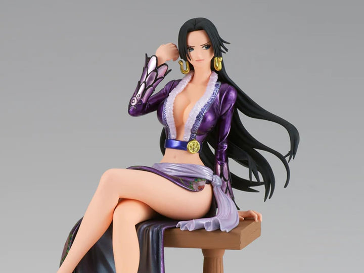 Banpresto, Boa Hancock One Piece Actionfigur, Grandline Journey Special 16 cm, Mehrfarbig BP88300