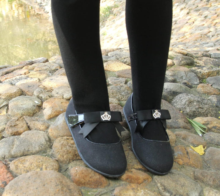 EIGHT KM - Kleinkind Mädchen Kleid Schuhe - Mary Jane Wohnungen - Prinzessin Hochzeit Schuhe Balleri