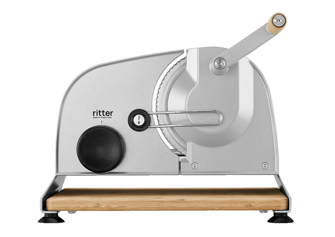 ritter Allesschneider amano 5, manueller Allesschneider mit leichtgängiger Handkurbel, made in Germa