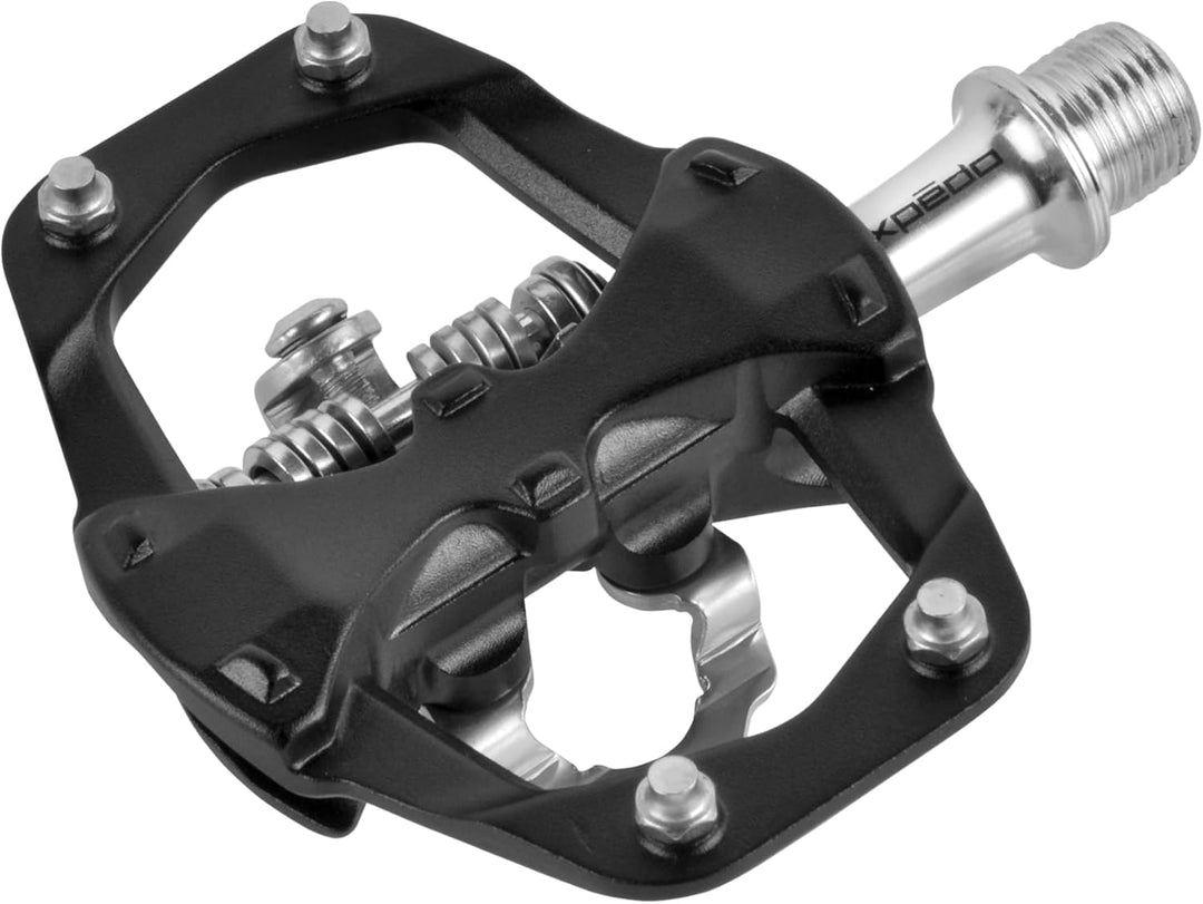 Xpedo Traverse Duo // MTB/Freeride-Pedal Schwarz, Schwarz