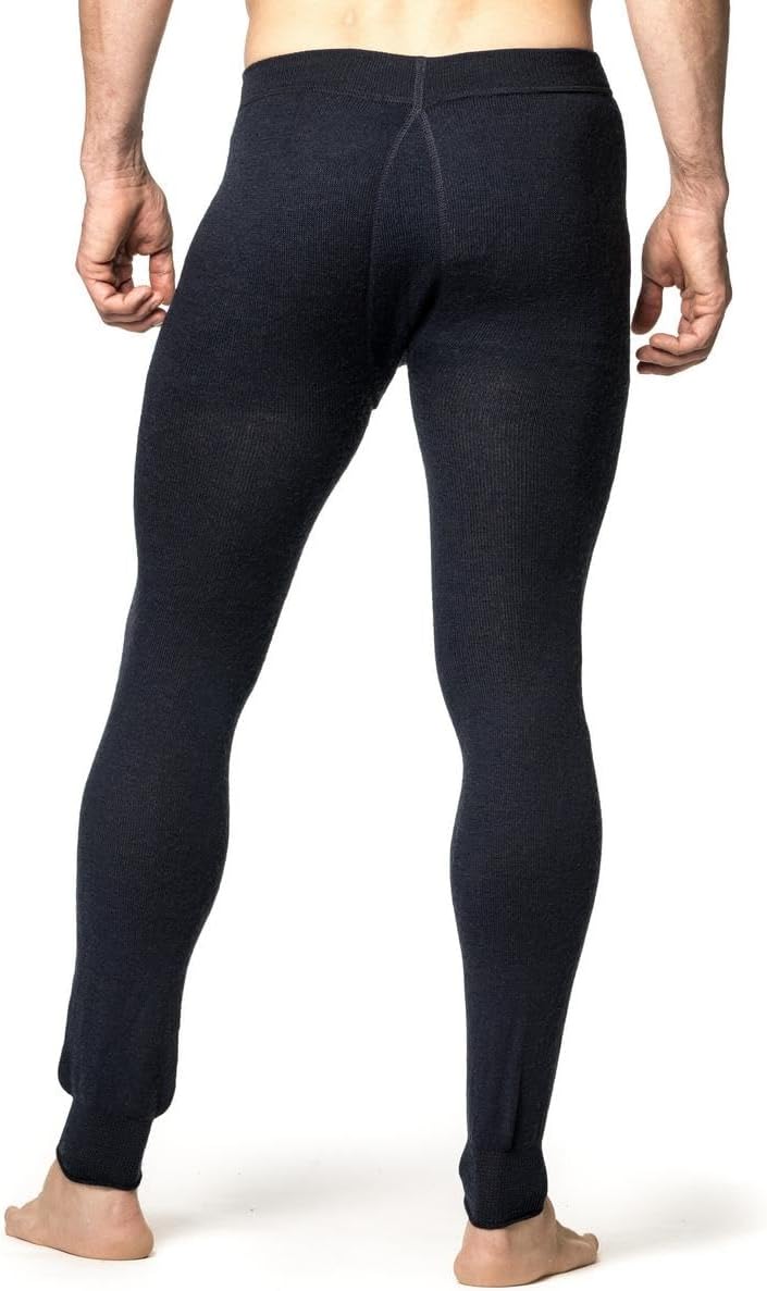 Woolpower 200 Long Johns Pant Men - Underpants mit Eingriff Dark Navy S, Dark Navy S