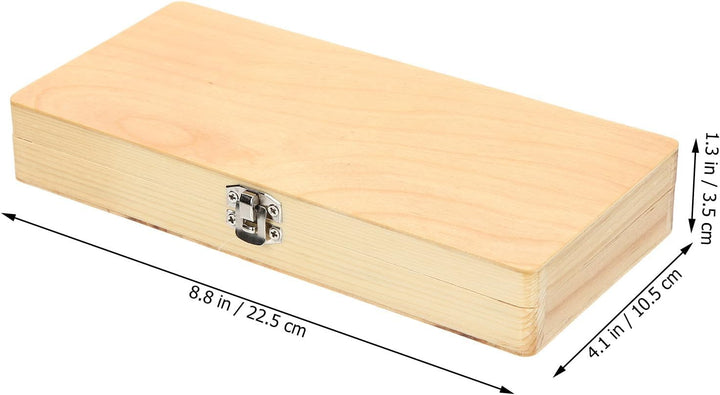 HOMSFOU Mikroskop Objektträgerbox für 50 Objektträger Aufbewahrungsbehälter mit Deckel für Mikroskop