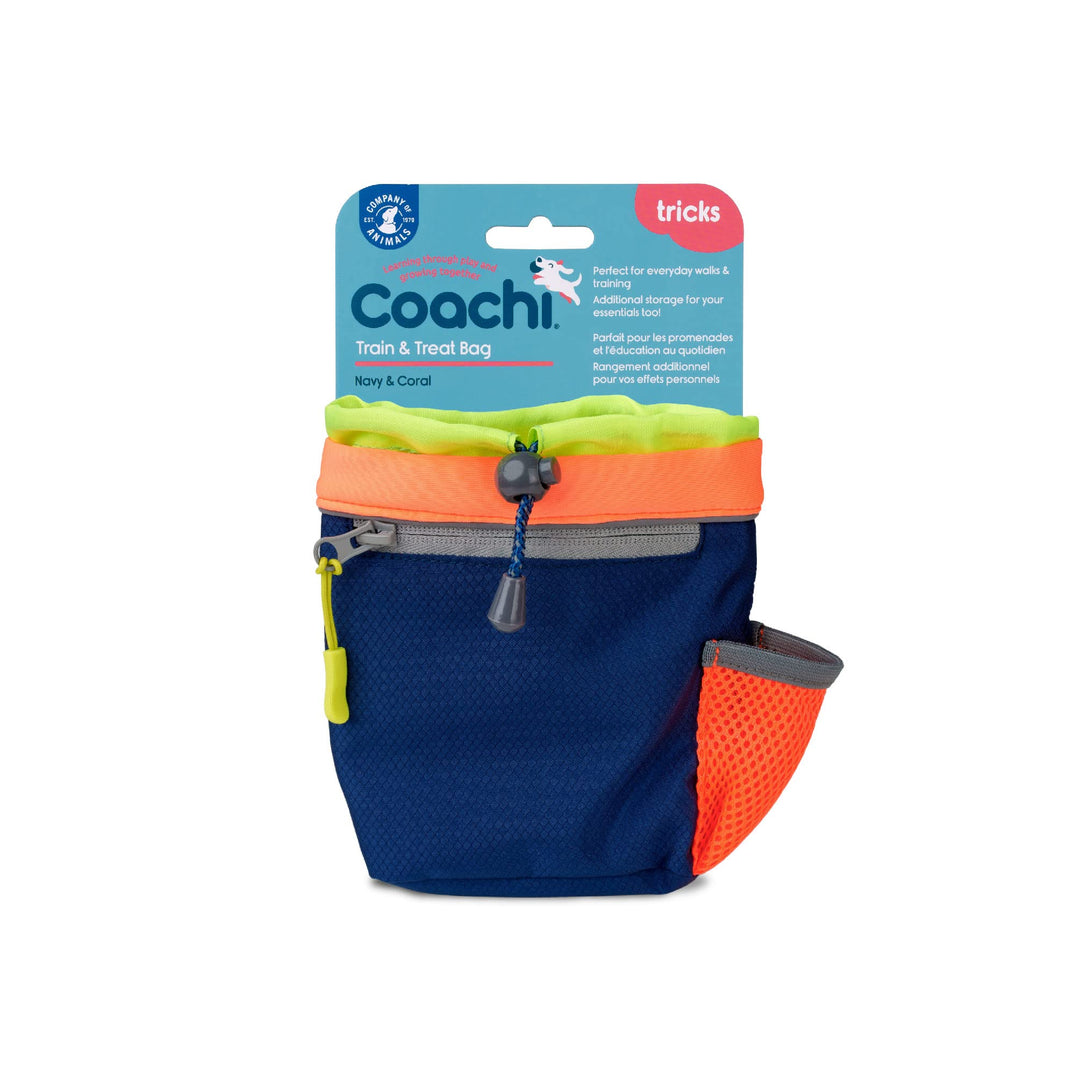Coachi Train & Treat Bag, Beutel, geräumiges Leckerli-Fach, Reissverschlussfach, Kordelverschluss, s