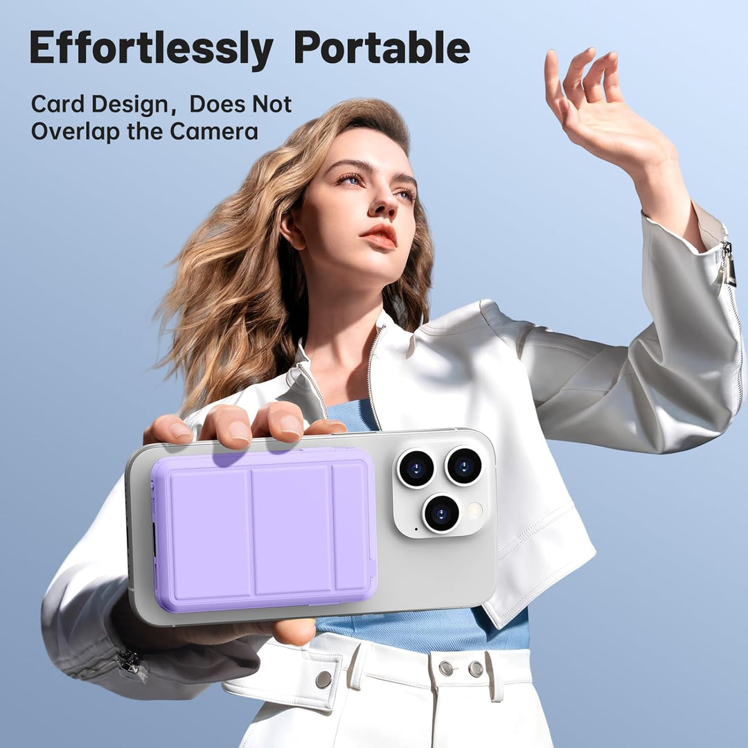 Azmuth Power Bank, für Magsafe Powerbank iPhone 10000mAh, Magnetische Power Bank Wireless Schnelllad