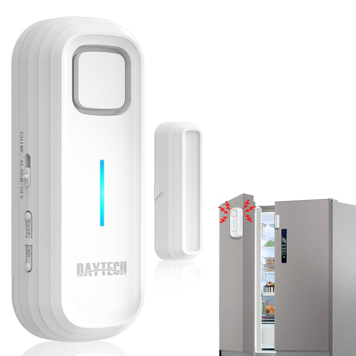 DAYTECH Kühlschrankalarm Fensteralarm Türalarm Haus Tür- & Fensteralarm Sensor Gartenschuppen 120dB