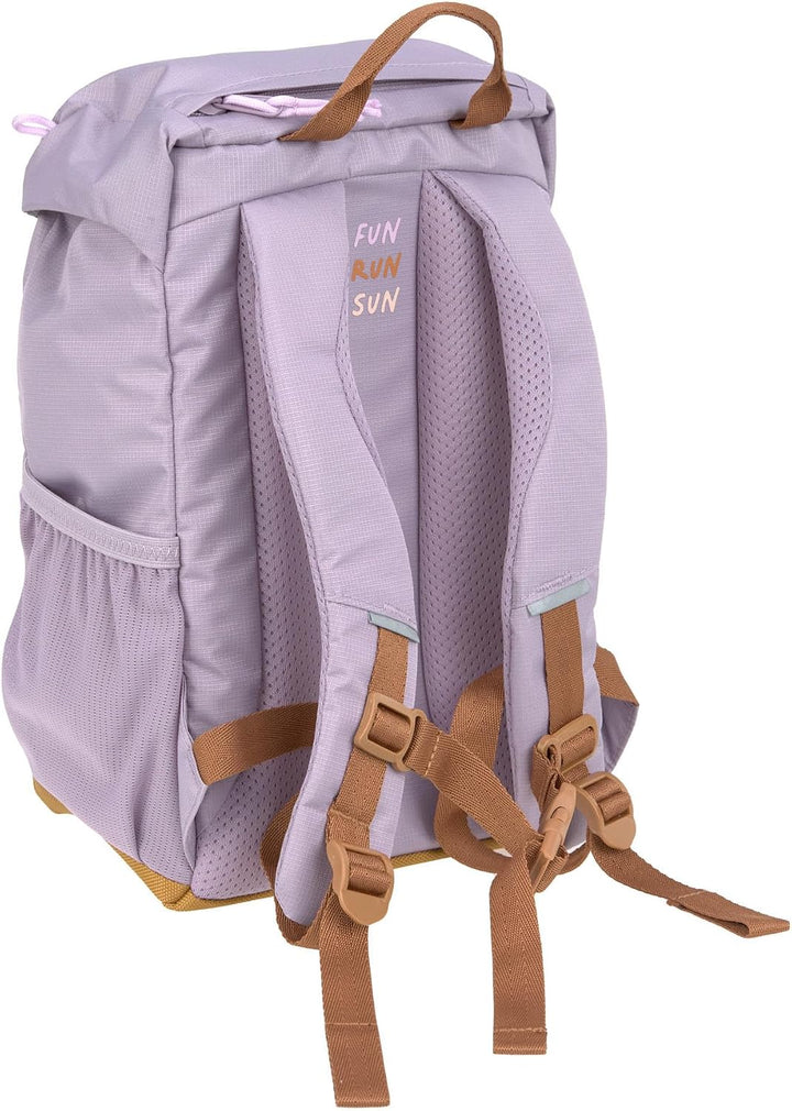 LÄSSIG Kinder Wanderrucksack Kinderrucksack mit Brustgurt gepolsterte Schultergurte wasserabweisend,