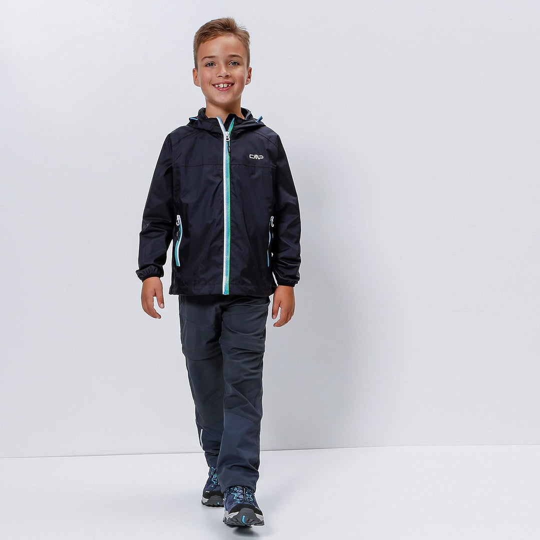 CMP, Kid Jacket Fix Hood, Boy 104 Anthrazit, 104 Anthrazit