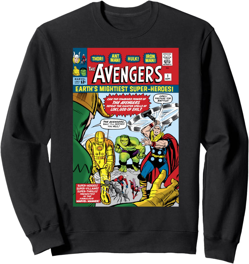 Marvel Avengers First Issue Comic Cover Sweatshirt
