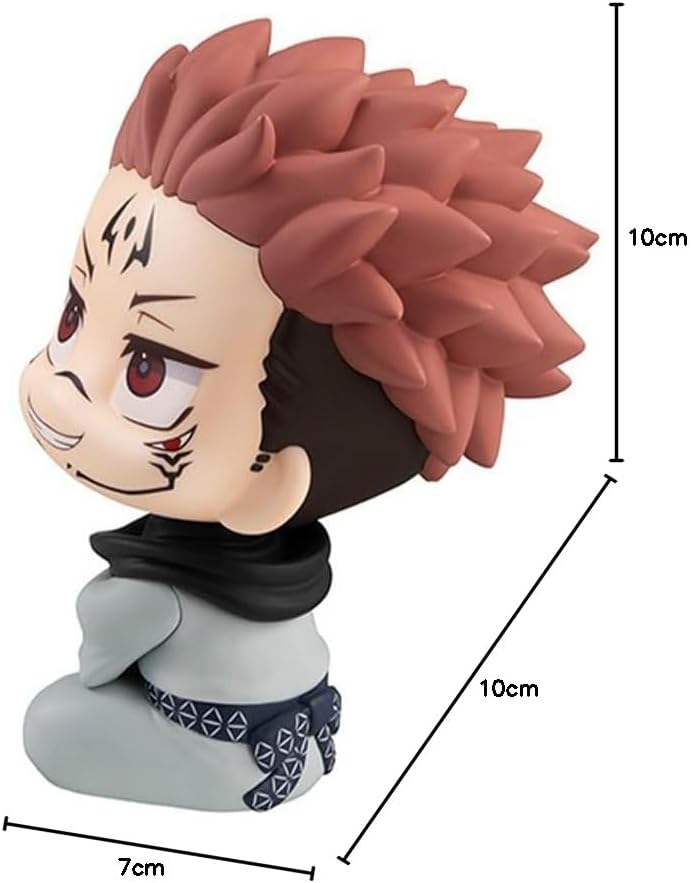Ryomen Sukuna Figur Statue 9,94 cm Cartoon Figuren Modell Spielzeug Sammlung Ornamente Geschenk, Ryo