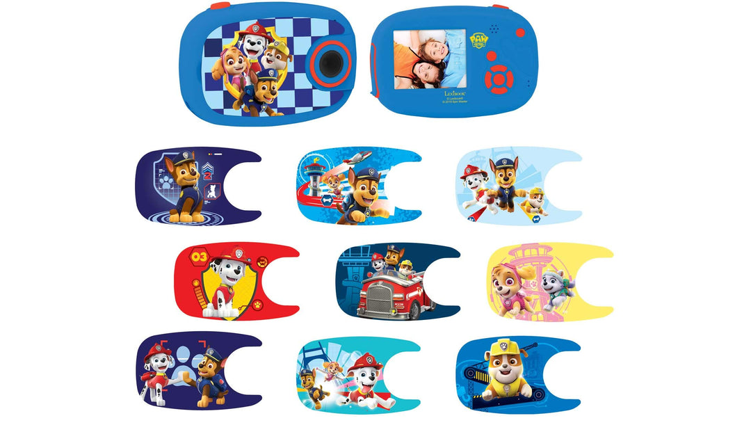 Lexibook DJ070PA Paw Patrol Helfer auf Vier Pfoten Chase, Digitalkamera 5MP, LCD-Bildschirm, 10 Aufk