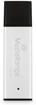 MediaRange USB 3.0 Hochleistungs Speicherstick 256GB - Mini USB Flash-Laufwerk mit hochwertigem Alum