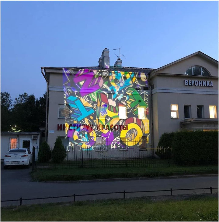 COLIFINE LED 120W GOBO Licht Logo Projektor Licht LED GOBO Projektor Werbung Logo Licht Im Freien IP