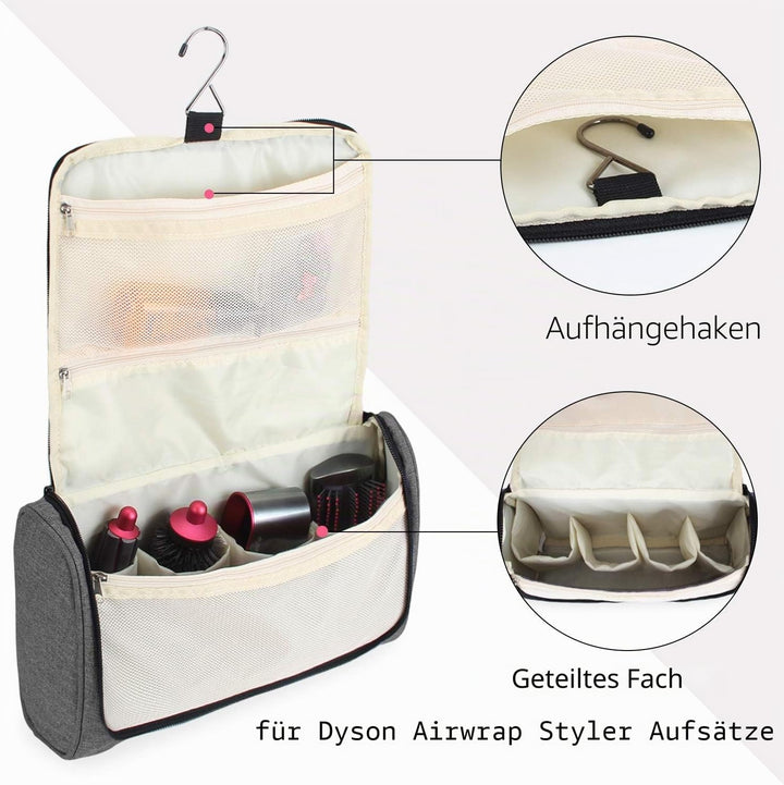 Teamoy Reise Tasche Für Dyson Airwrap Styler, Tragen Hülle für Dyson Airwrap Frisur-Werkzeug und umf