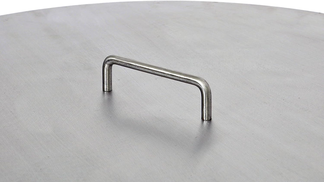 85 cm Deckel für Feuerschalen Feuertonnen Schwenkgrills aus 2,0 mm Stahl mit Griff - Feuerdeckel