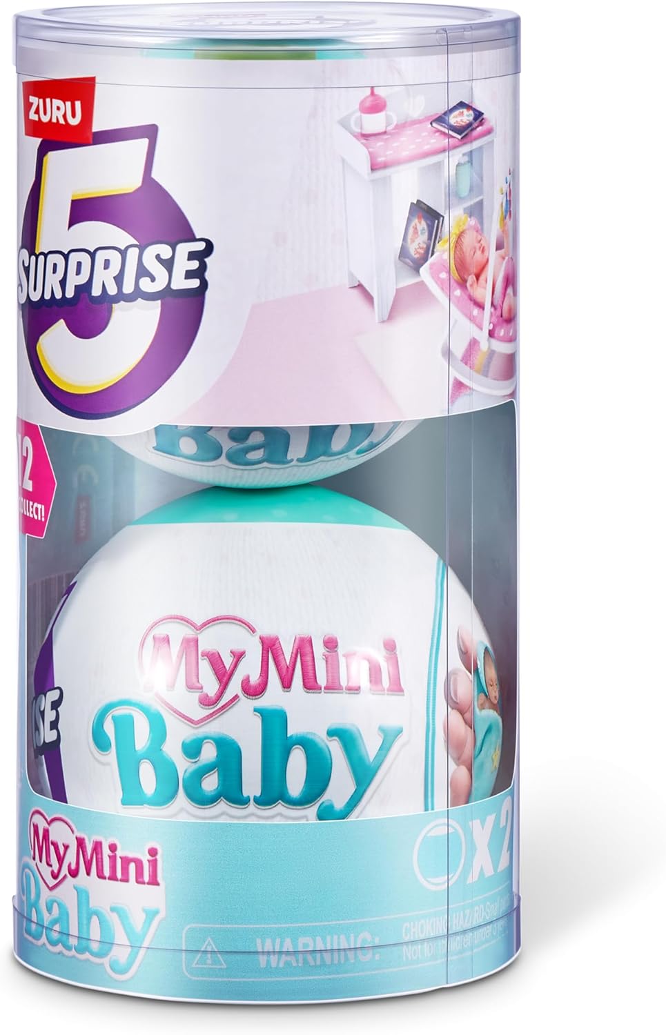 5 Surprise My Mini Baby Serie 1 (2er-Pack), 2 Capsules Series 1 2 Capsules, Series 1 2 Capsules