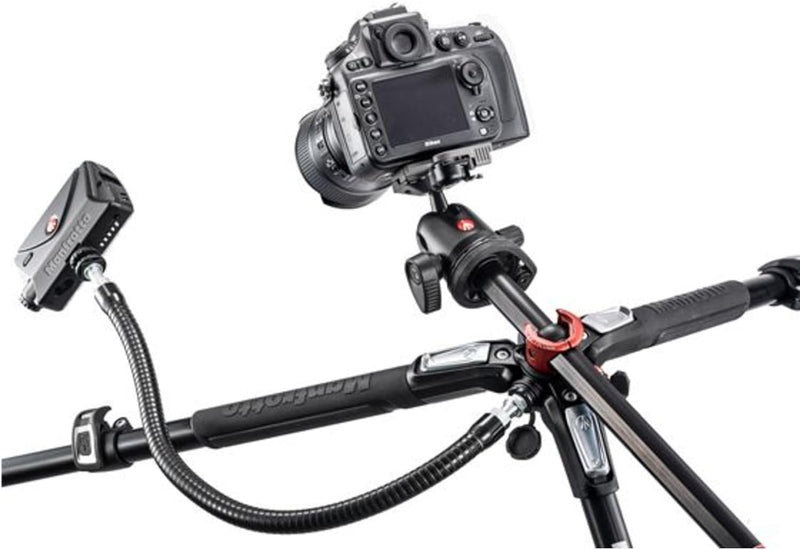 Manfrotto MT190CXPRO4 Carbon Stativ mit 4 Segmenten 4 Segmenten Single, 4 Segmenten Single