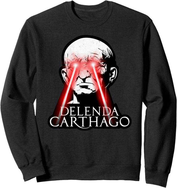 Carthago Delenda Est Cato The Elder Roman Meme Sweatshirt