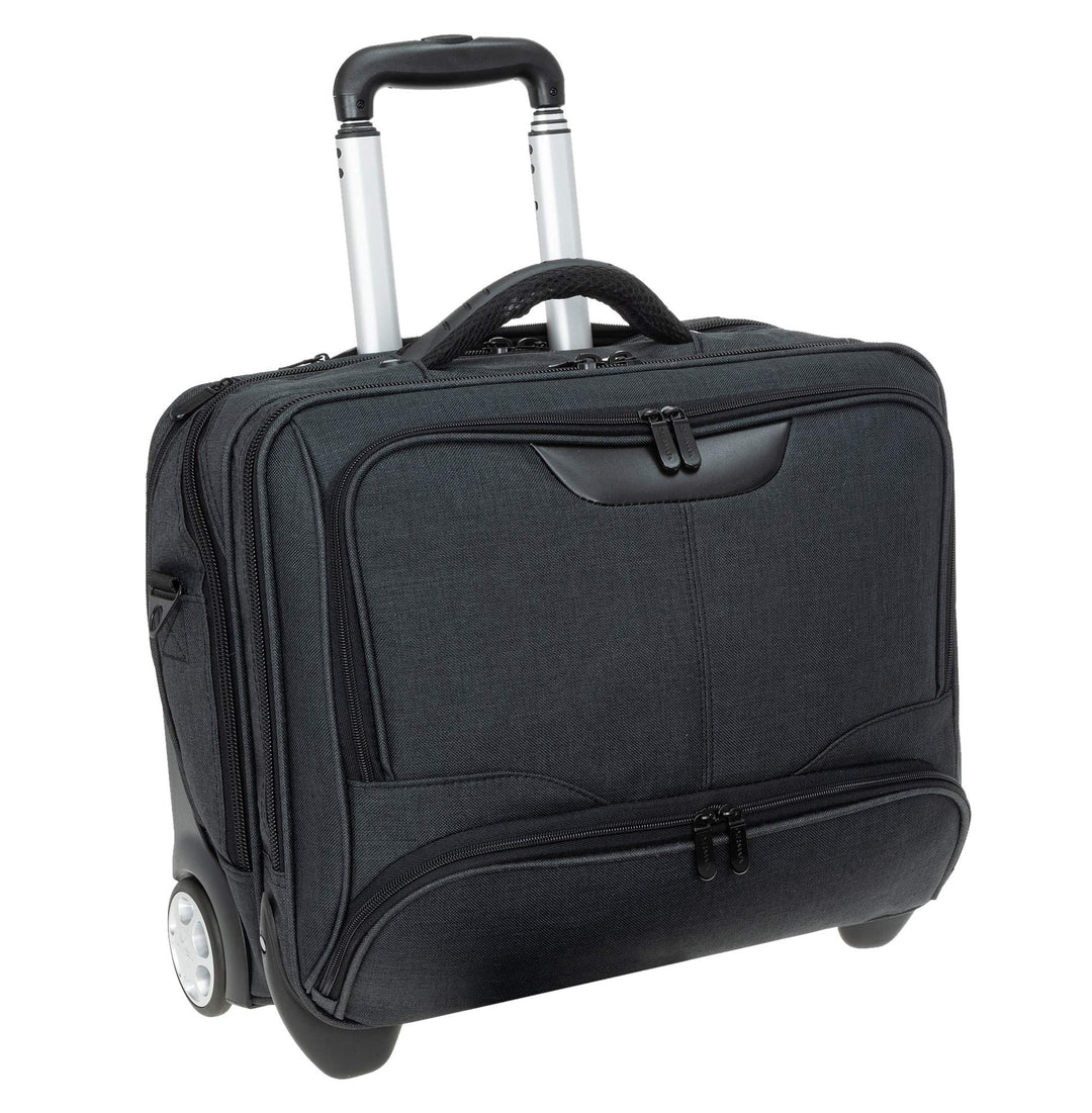 Trolley Pilotenkoffer Dermata Notebook Laptop Trolly Handgepäck Luggage 3456CV Anthrazit