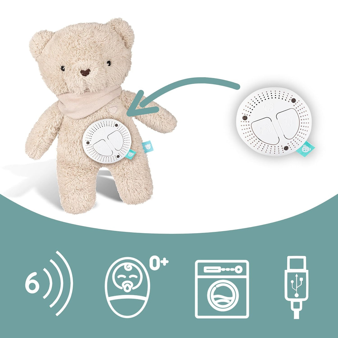 myHummy Schlummerbär 5in1 mit Licht beige Bear, Bear
