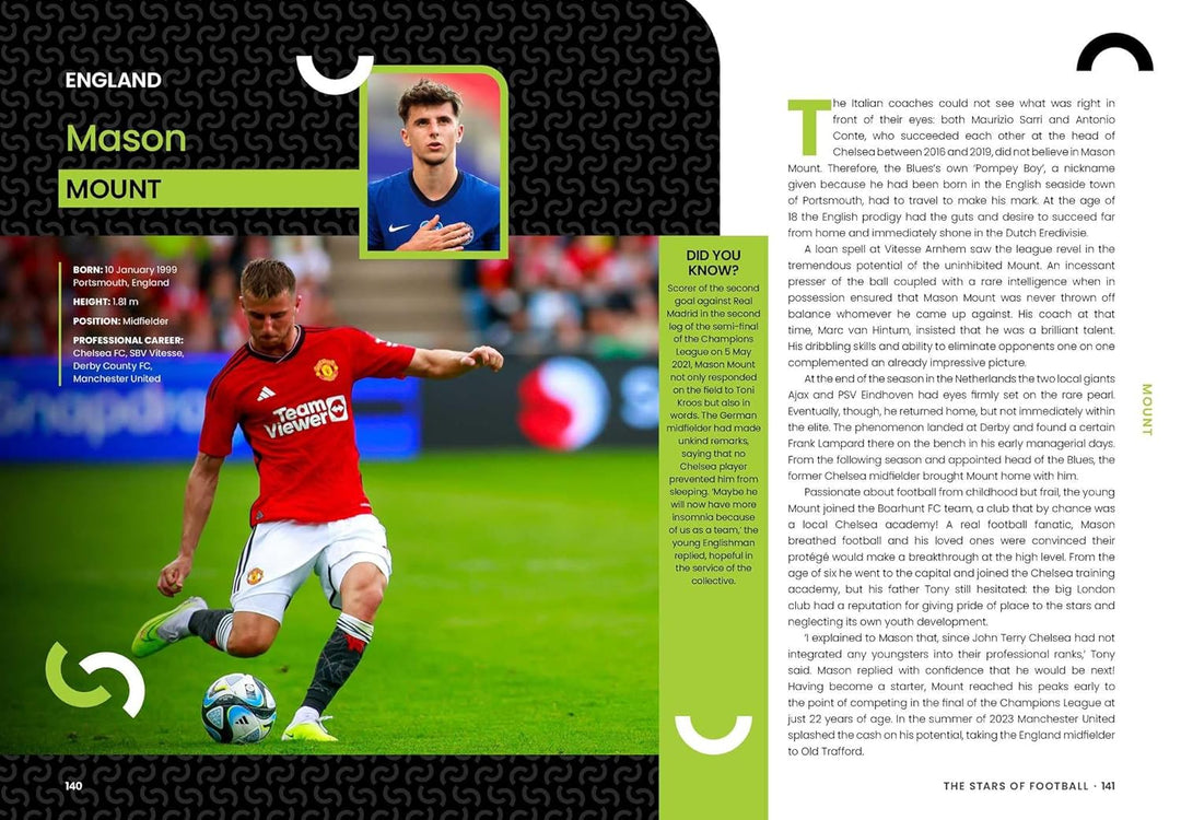 The Stars of Football: The World's Best 2024 Players, Gebundenes Buch