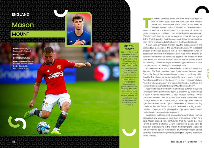 The Stars of Football: The World's Best 2024 Players, Gebundenes Buch