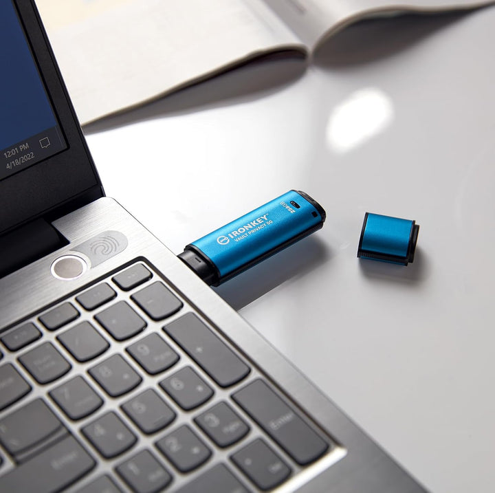 Kingston IronKey Vault Privacy 50 FIPS 197 Typ-C -zertifizierter und mit XTS-AES 256-Bit verschlüsse