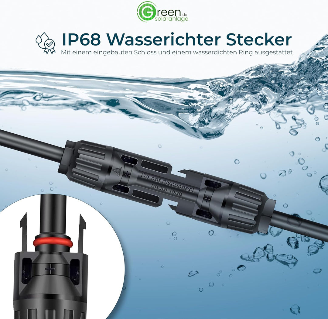 Solarkabel Helukabel 4mm², 6mm² - Solar Verlängerungskabel outdoor - Verlängerung 1-50m - Photovolta