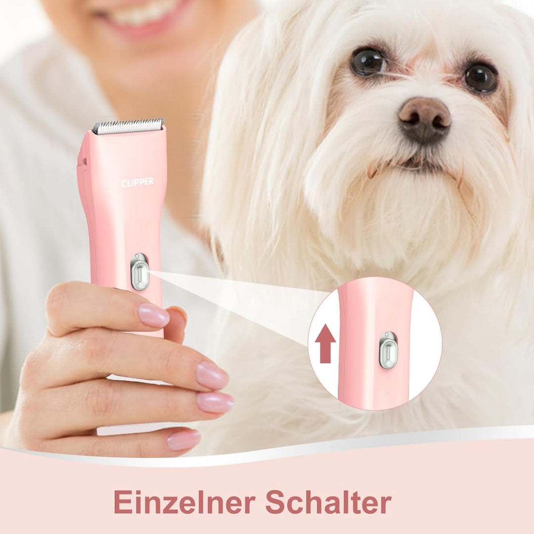 Professionelle Hundeschermaschine für dickes Fell, Schnurlos Katzen-Hund-Pflegeset, Wiederaufladbare