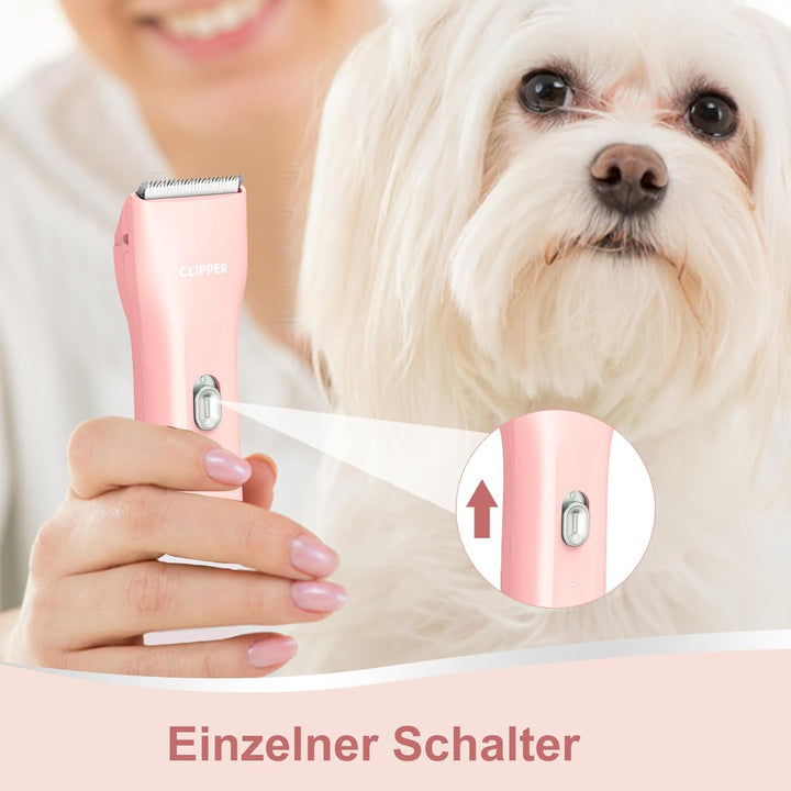 Professionelle Hundeschermaschine für dickes Fell, Schnurlos Katzen-Hund-Pflegeset, Wiederaufladbare