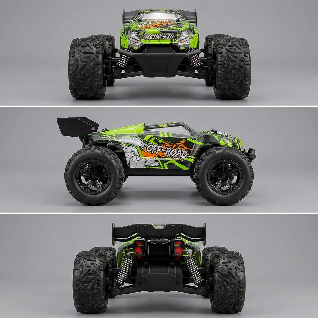 Ferngesteuertes Auto 1:20 – RC Auto Monstertruck mit 2,4 GHz Fernbedienung, bis 20 km/h, Offroad Gel
