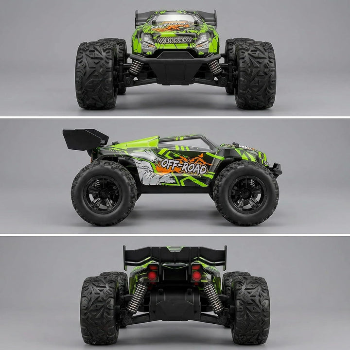 Ferngesteuertes Auto 1:20 – RC Auto Monstertruck mit 2,4 GHz Fernbedienung, bis 20 km/h, Offroad Gel