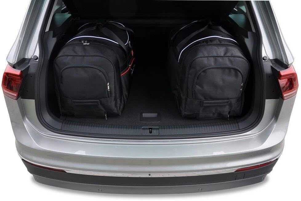 KJUST Dedizierte Reisetaschen 4 stk kompatibel mit VW TIGUAN II 2016-2024 CarBag
