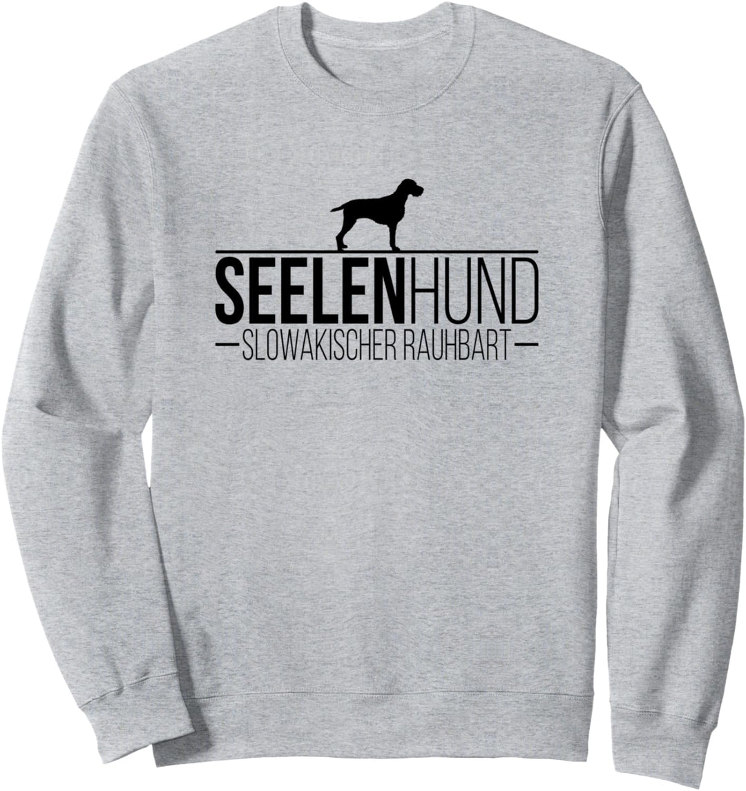Slowakischer Rauhbart Seelenhund Jagdhund Hunde Hundespruch Sweatshirt