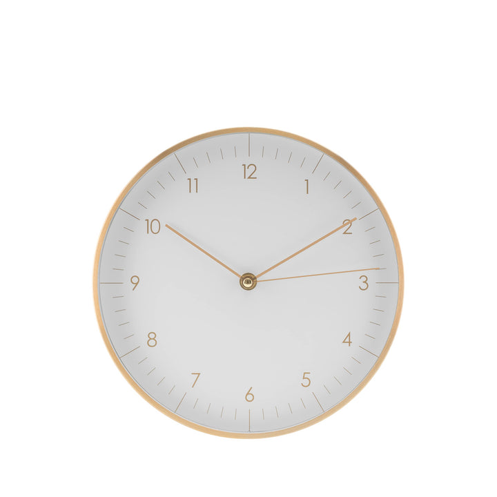 LUUK LIFESTYLE Minimalistische Quarz Wanduhr ohne Ticken, skandinavisches Design, Geschenk zum Einzu