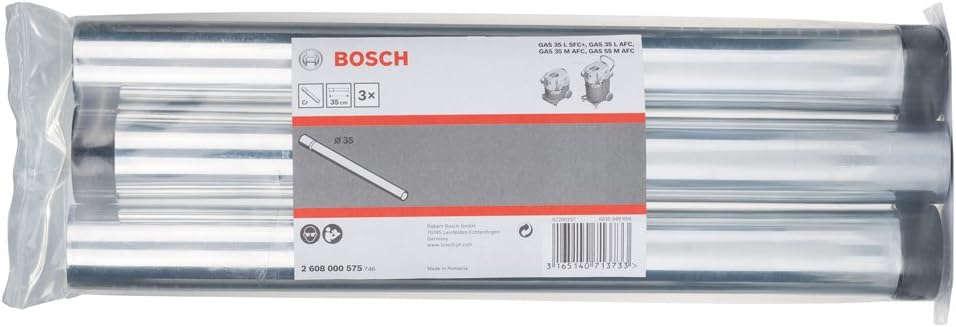 Bosch Professional Rohr für Bosch Professional-Sauger, verchromt, 0,35 m, 35 mm, 2608000575
