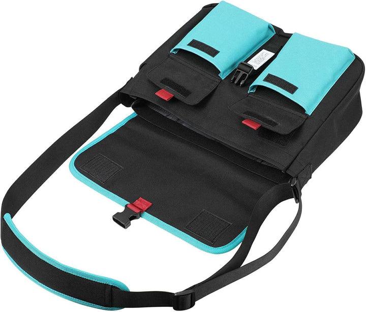 FIREFIRST x Hatsune Miku & Kagamine Rin/Len Schule Schultertaschen .Türkis W36×H30×D12.5（cm）, .Türki
