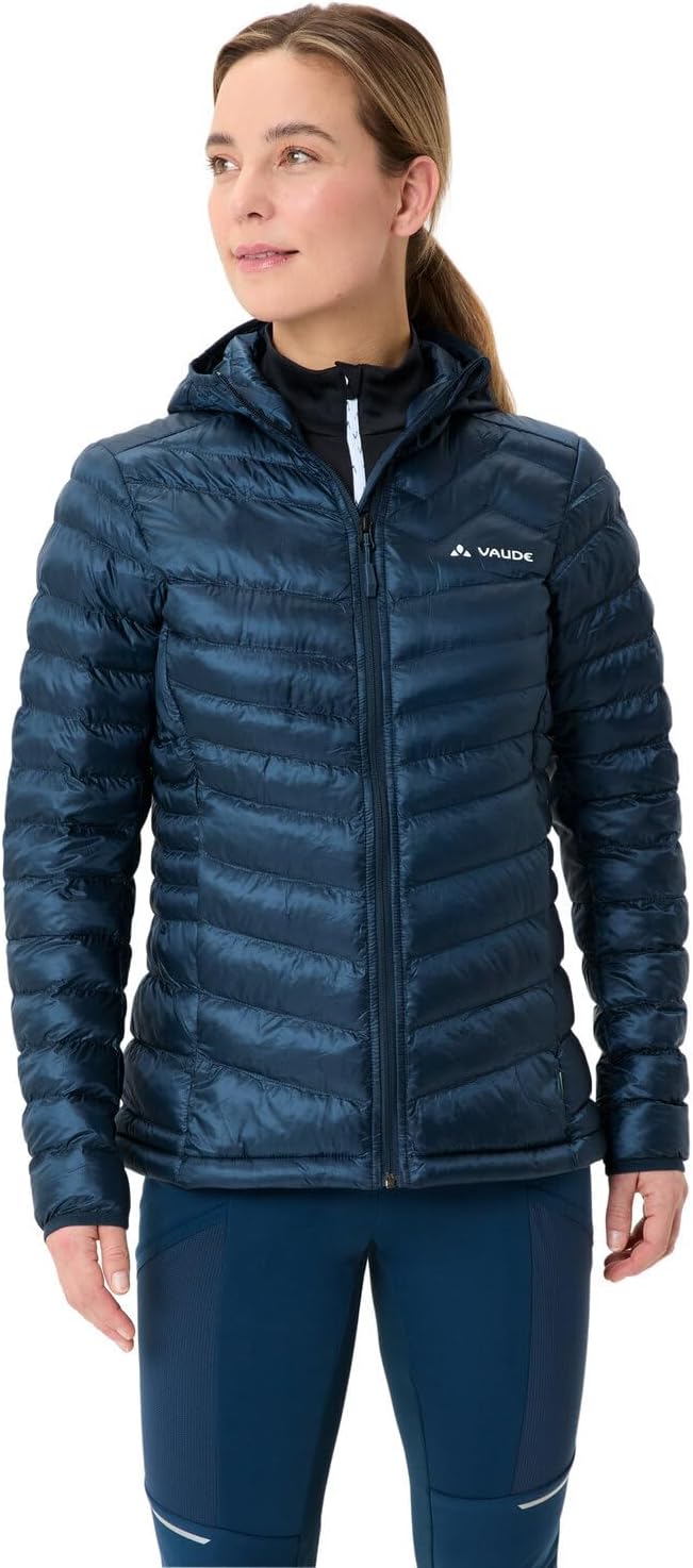 VAUDE Jacken Women's Batura Hooded Insulation Jacket 42 Dark Sea, 42 Dark Sea