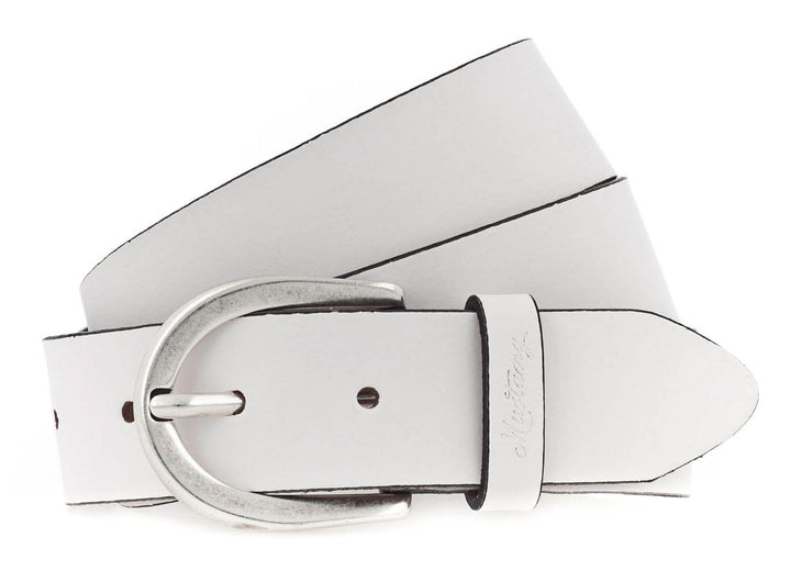 MUSTANG Female Belt 3.5 W105 White