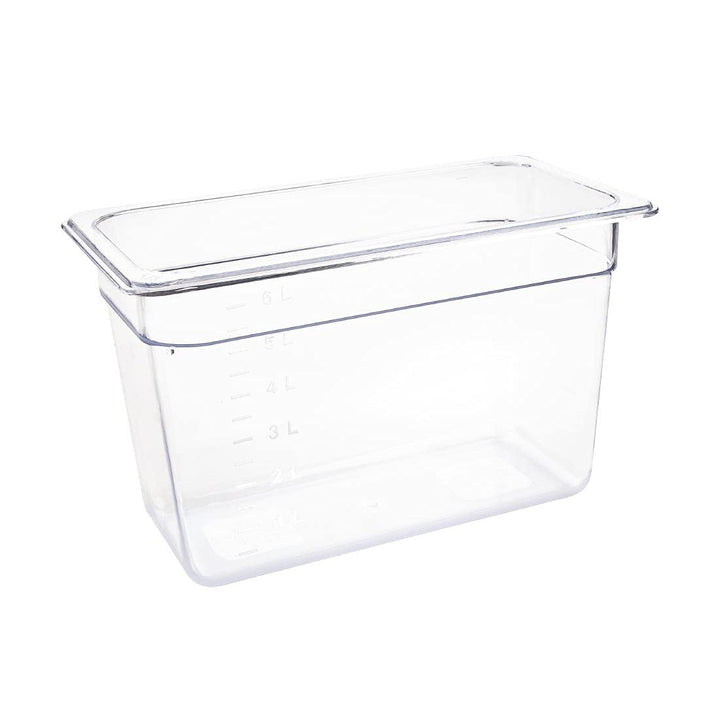 Vogue U235 Polycarbonat GN-Behälter, Transparent, 1/3 Grösse 325 x 176 mm