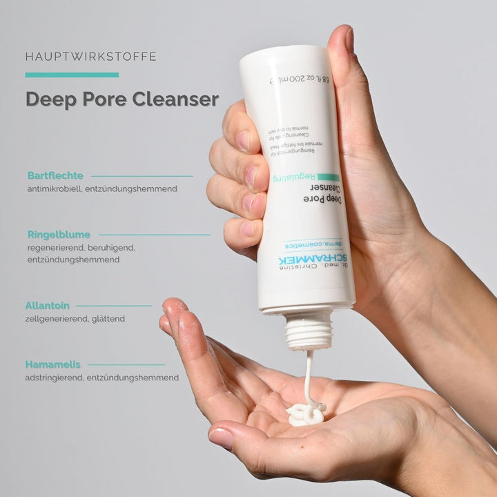 SCHRAMMEK Deep Pore Cleanser, 1 x 200 ml