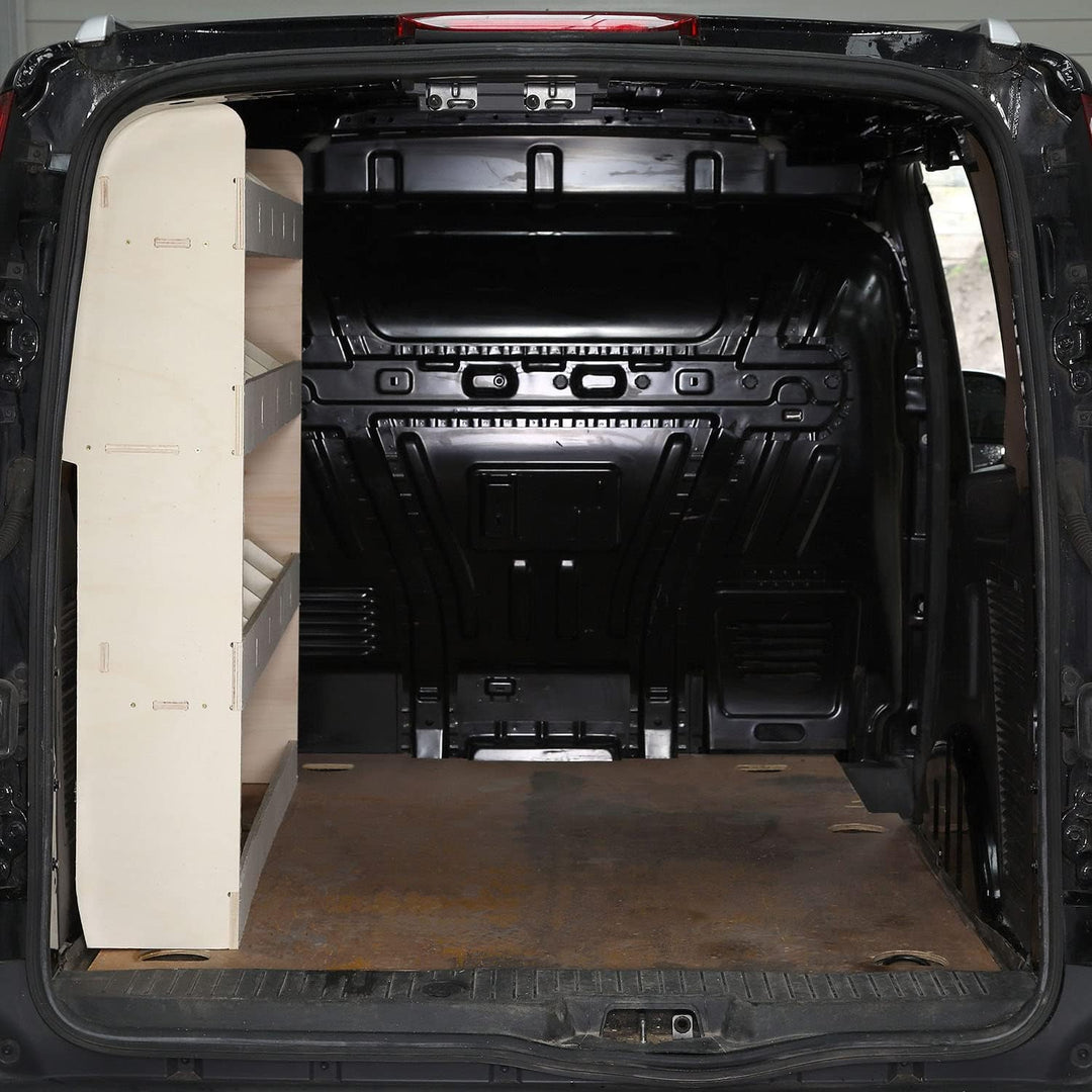 Vanify - Kompatibel mit Ford Connect L1 und L2 2014+ Fahrzeugeinrichtung Fahrzeugregale, Fahrerseite