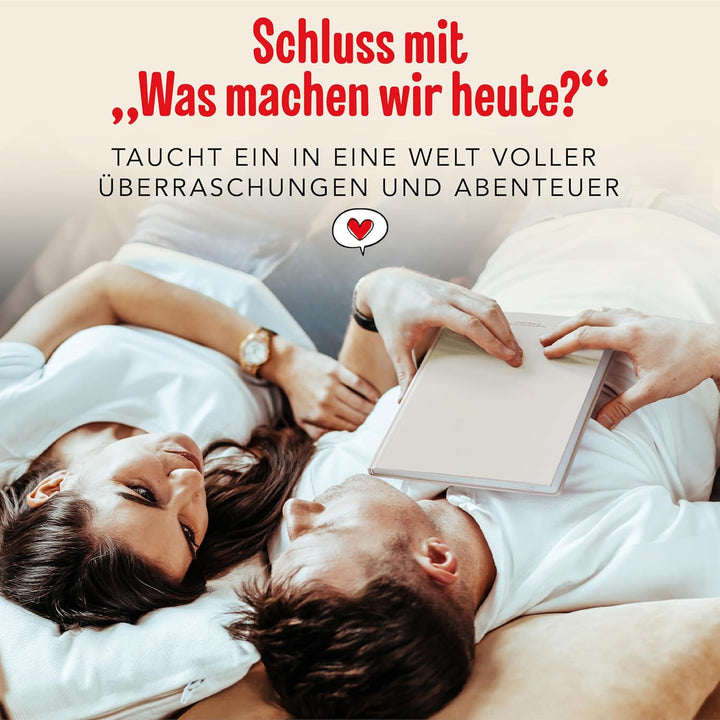 Unser Date Buch | 52 Date Ideen für Paare zum Freirubbeln | Bucket List für Pärchen | Jahrestag Gesc