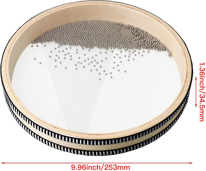 Yibuy Wave Bead Ocean Drum Musikinstrument Percussion 25,4 cm