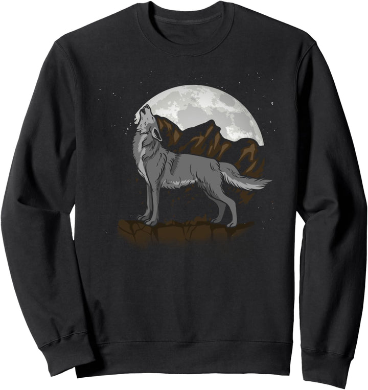 Wolf Raubtier - Wildnis Wölfe Sweatshirt
