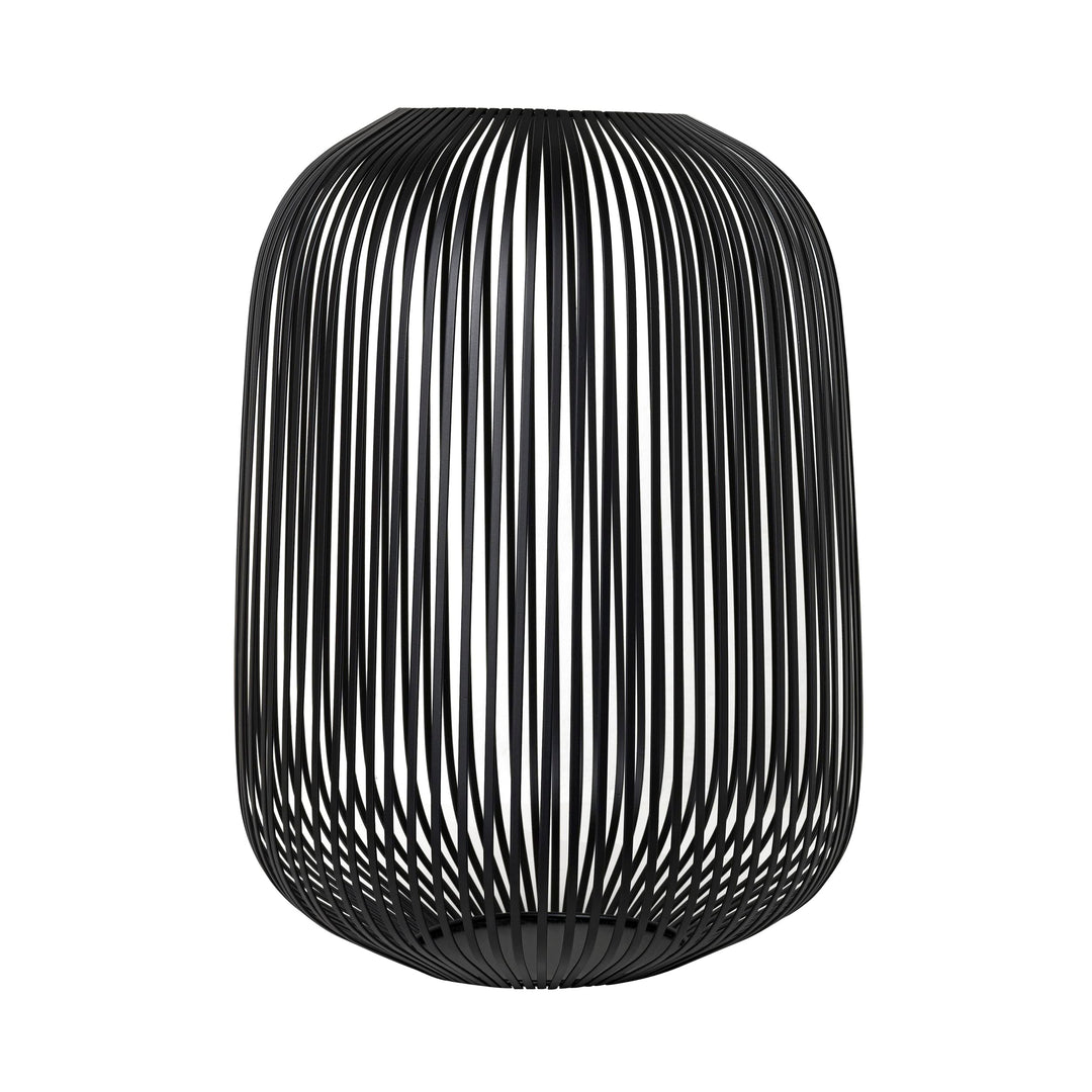 blomus Laterne -LITO- Farbe Schwarz Kerzenhalter Windlicht (L) 33 x 33 x 45cm (65933), L