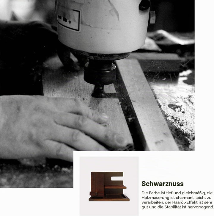 Geschenke für Männer Geburtstag Holz Telefon Dockingstation Geldbörsenständer Uhren Nachttisch Organ