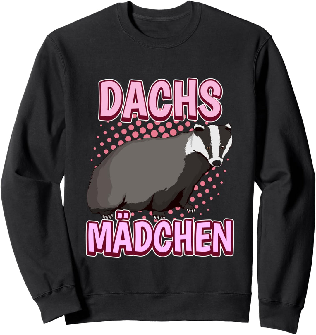 Kinder Dachs Mädchen Sachen Dachse Sweatshirt